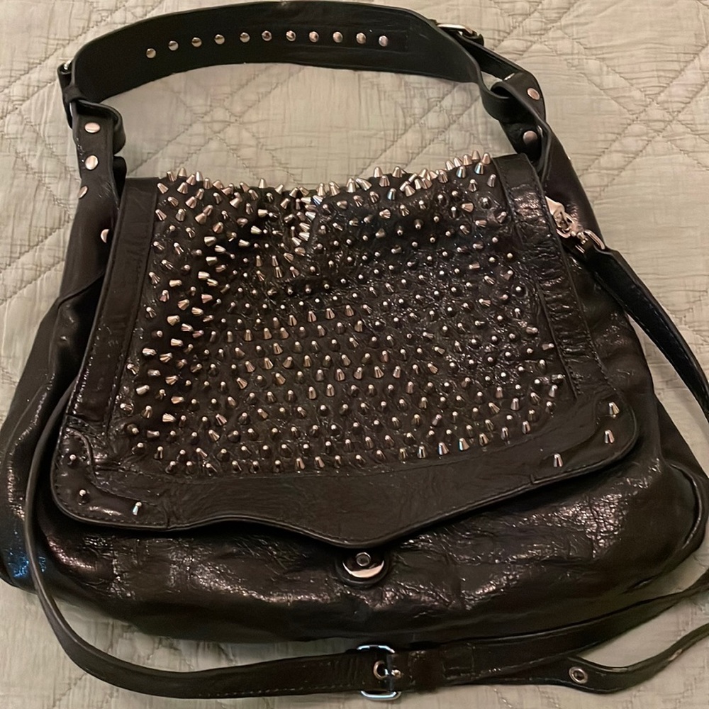 Rebecca Minkoff Moonstruck spikey stud hobo bag
